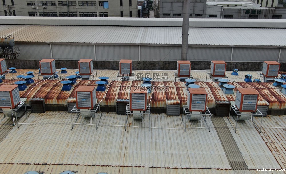 屋顶安装环保空调