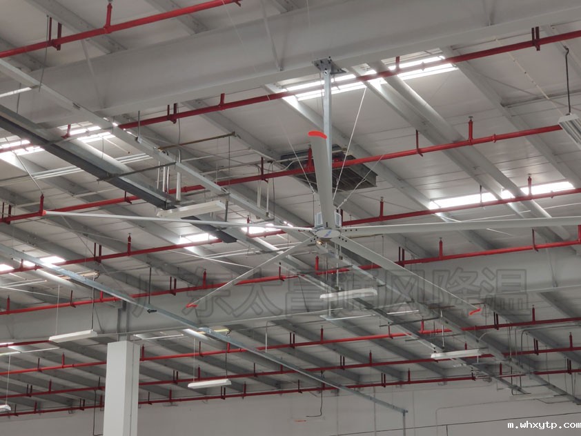 大型车间如何降温？一台工业大风扇解决