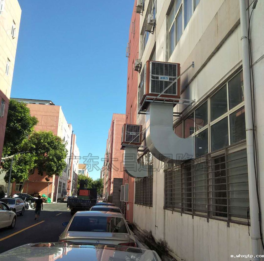 陶瓷厂降温方案怎么做？看这家大型陶瓷车间环保空调工程效果