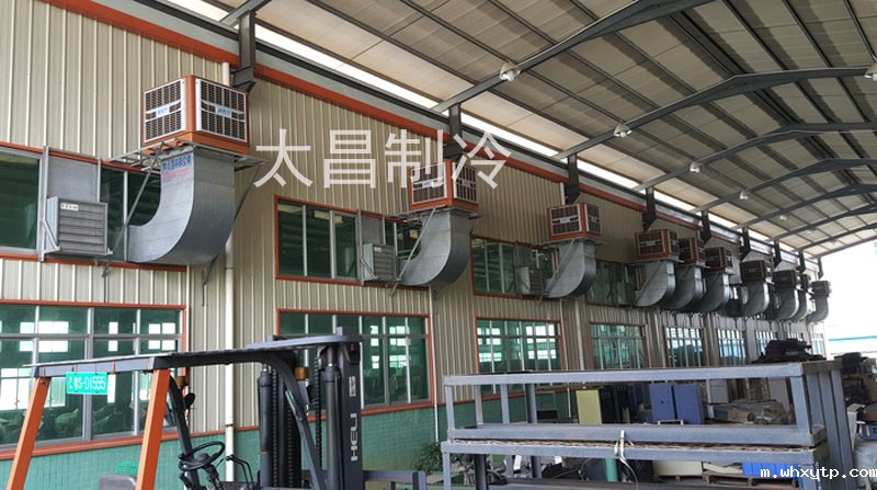 佛山某家制衣厂环保空调安装案例