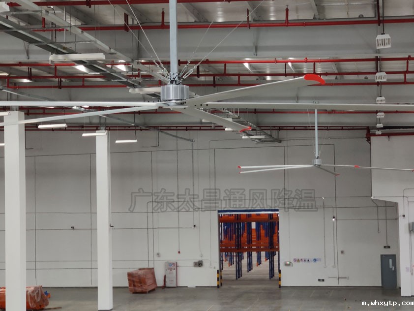 hth体育优惠活动工业大风扇改善车间闷热 加强室内通风