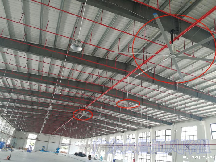 厂房车间通风降温使用工业大风扇的好处