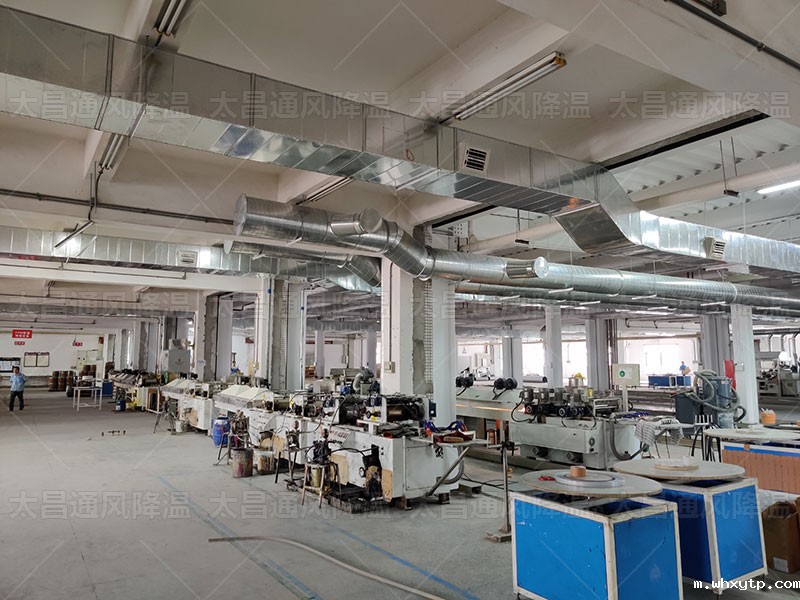 夏日降温神器，环保空调让厂房更宜人！