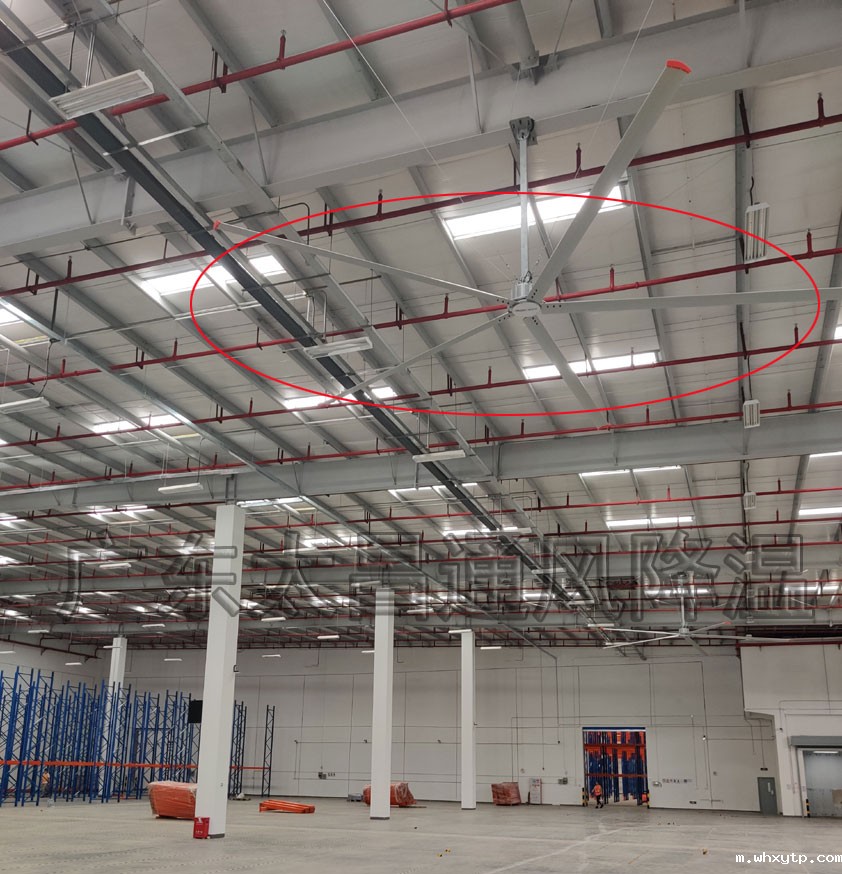 永磁直驱节能工业大风扇 高大车间快速通风降温设备