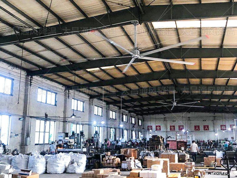  工业大风扇：从牧场到高大空间的清凉使者