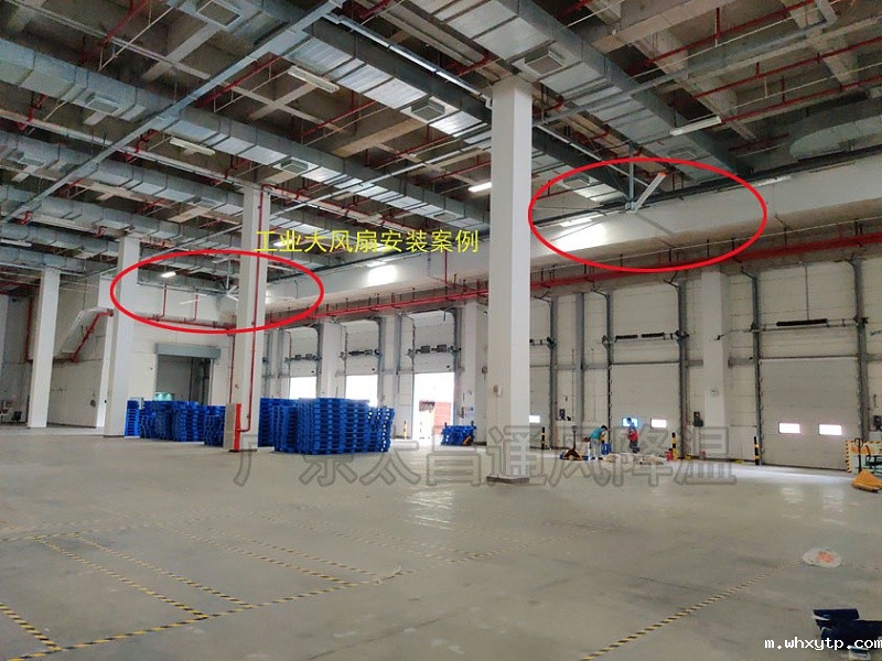 工业厂房工业风扇