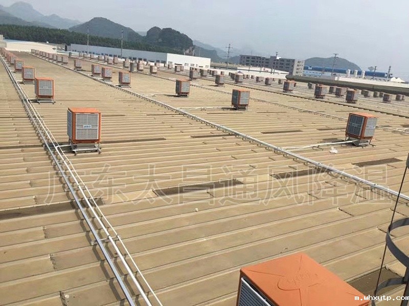 环保空调钢结构屋顶安装-(1)