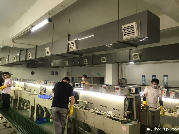 电镀车间安装环保空调案例